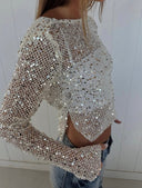 Grace | Women's Top Mesh Summer Party