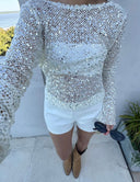 Grace | Women's Top Mesh Summer Party