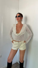 Grace | Women's Top Mesh Summer Party