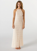 Greta | Women's Maxi Dress Halter Neck Satin Summer Party