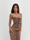 Helena | Women's Set Corset Sequin Summer Party