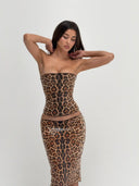 Helena | Women's Set Corset Sequin Summer Party