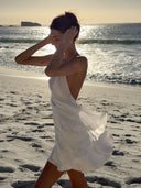 Holly | Women's Mini Dress Halter Neck Sequin Beach Party