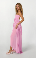 Imogen | Women's Maxi Dress Strapless Satin Summer Wedding Guest