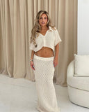Isolde | Women's Two Piece Set Crochet Beach Party