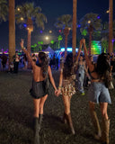 Janice | Women's Mini Dress High Neck Sequin Summer Party