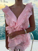 Jazlyn | Women's Mini Dress One Shoulder Sequin Summer Wedding Guest