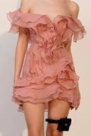 Jazlyn | Women's Mini Dress One Shoulder Sequin Summer Wedding Guest