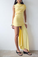 Jenna | Women's Mini Dress High Neck Sequin Summer Wedding Guest