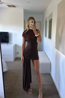 Jenna | Women's Mini Dress High Neck Sequin Summer Wedding Guest