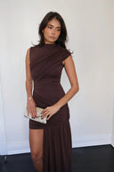 Jenna | Women's Mini Dress High Neck Sequin Summer Wedding Guest