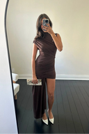 Jenna | Women's Mini Dress High Neck Sequin Summer Wedding Guest