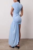 Jenna | Women's Mini Dress High Neck Sequin Summer Wedding Guest