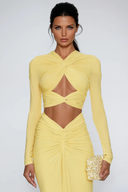 Juliet | Women's Maxi Dress Ruched Satin Summer Party