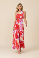 Juniper | Women's Maxi Dress One Shoulder Satin Summer Wedding Guest