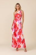 Juniper | Women's Maxi Dress One Shoulder Satin Summer Wedding Guest