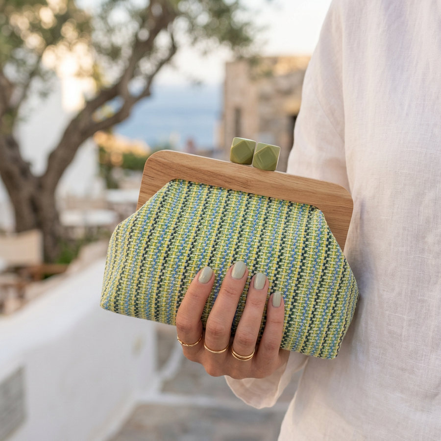 Kaia | Women's Clutch Bag Woven Summer Everyday