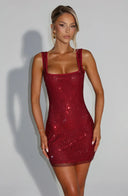 Katya | Women's Mini Dress Bodycon Mesh Summer Cocktail Party