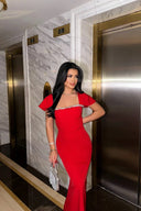 Keira | Women's Maxi Dress Bodycon Satin Summer Wedding Guest