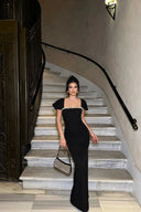 Keira | Women's Maxi Dress Bodycon Satin Summer Wedding Guest