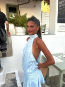 Kelly | Women's Mini Dress Halter Neck Sequin Summer Party