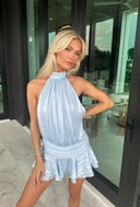 Kelly | Women's Mini Dress Halter Neck Sequin Summer Party