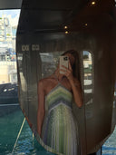 Kendall | Women's Maxi Dress Halter Neck Sequin Summer Wedding Guest