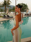 Kendall | Women's Maxi Dress Halter Neck Sequin Summer Wedding Guest