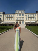 Kendall | Women's Maxi Dress Halter Neck Sequin Summer Wedding Guest