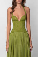 Kenley | Women's Maxi Dress Corset Lace Summer Wedding Guest