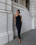 Kennedy | Women's Maxi Dress Bodycon Satin Summer Formal Evening