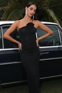 Kennedy | Women's Maxi Dress Bodycon Satin Summer Formal Evening
