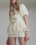 Kensley | Women's Mini Dress V-Neck Sequin Summer Cocktail Party