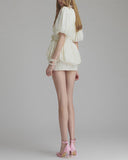 Kensley | Women's Mini Dress V-Neck Sequin Summer Cocktail Party