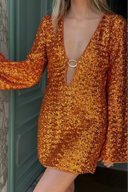 Leilani | Women's Mini Dress Cut-Out Sequin Summer Party