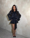 Lexi | Women's Mini Dress Ruffle Sequin Summer Race Day