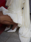 Liana | Women's Mini Dress Wrap Sequin Summer Race Day