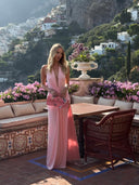 Lilith | Women's Maxi Dress Halter Neck Satin Summer Wedding Guest