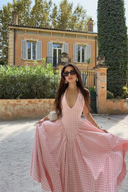 Liora | Women's Midi Dress Halter Neck Satin Summer Wedding Guest