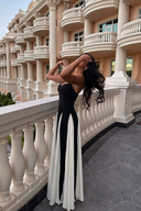 Lovie | Women's Maxi Dress Strapless Satin Summer Wedding Guest