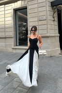 Lovie | Women's Maxi Dress Strapless Satin Summer Wedding Guest