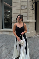 Lovie | Women's Maxi Dress Strapless Satin Summer Wedding Guest