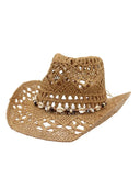 Lucia | Women's Cowboy Hat Woven Beach Holiday