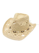 Lucia | Women's Cowboy Hat Woven Beach Holiday