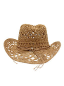 Lucia | Women's Cowboy Hat Woven Beach Holiday