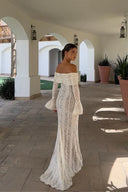 Lucy | Women's Maxi Dress Fishtail Lace Holiday Formal Evening