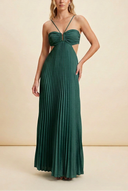 Luella | Women's Maxi Dress Halter Neck Satin Summer Wedding Guest