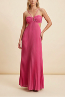 Luella | Women's Maxi Dress Halter Neck Satin Summer Wedding Guest