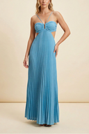 Luella | Women's Maxi Dress Halter Neck Satin Summer Wedding Guest