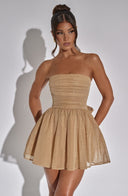 Madeline | Women's Mini Dress Strapless Sequin Summer Cocktail Party